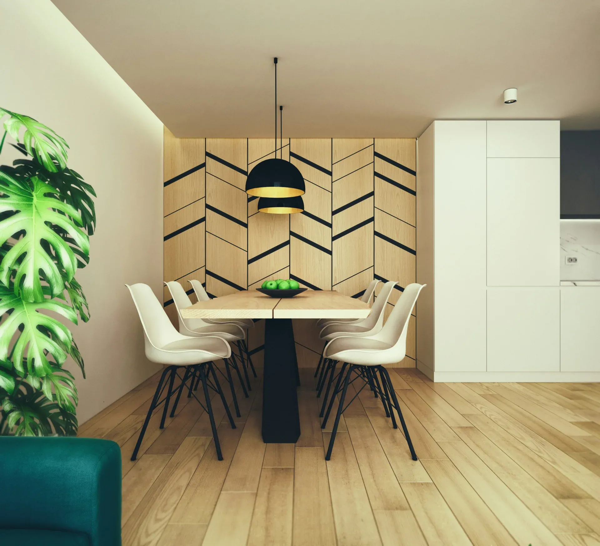 Gemütlicher Schlafbereich im Apartment Cozy Nest